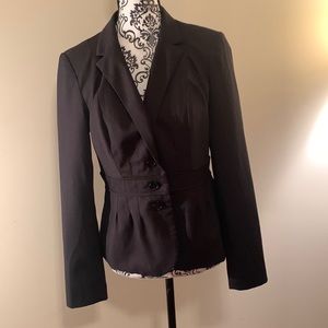 Elle Fitted Pleated Blazer - Size S